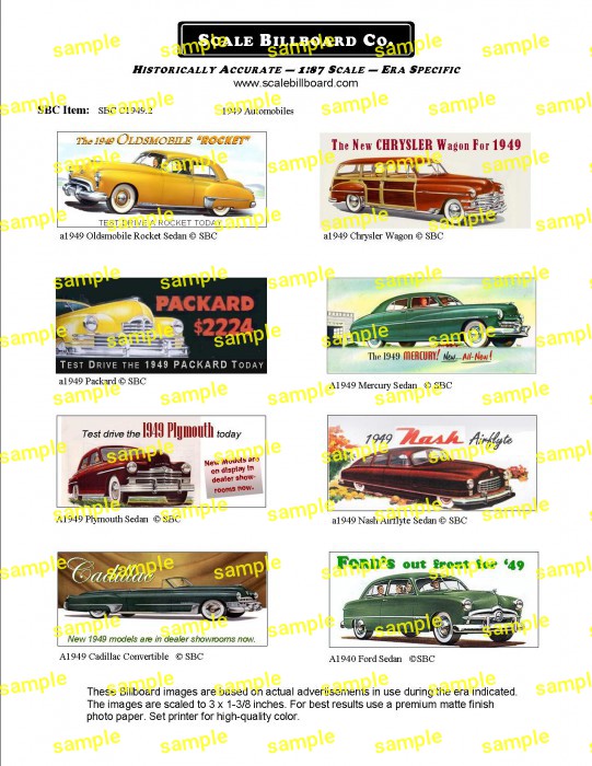 1949 Automobiles Group 2