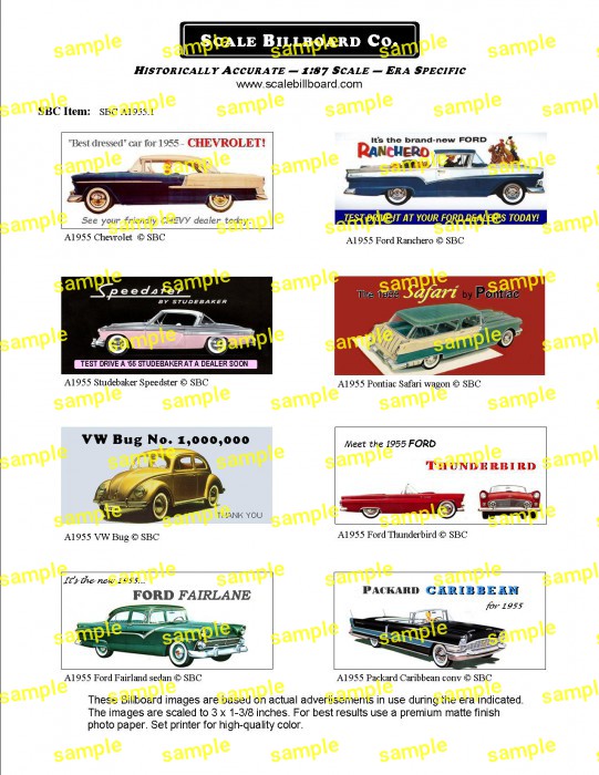 1955 Automobiles Group 1