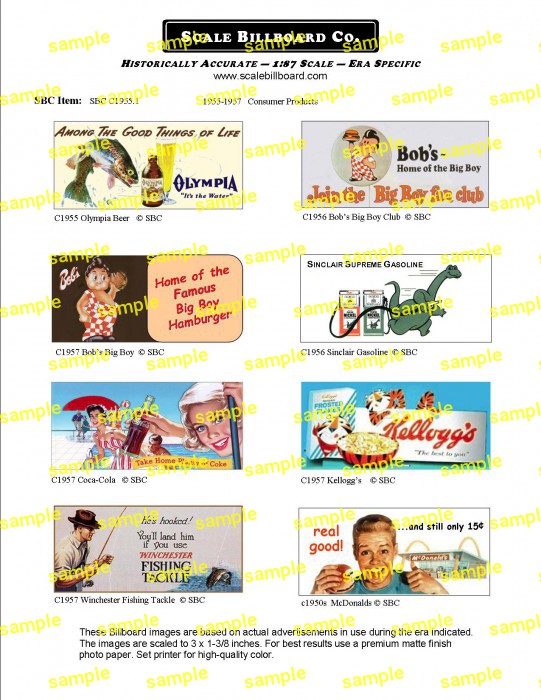 1955 Consumer Products